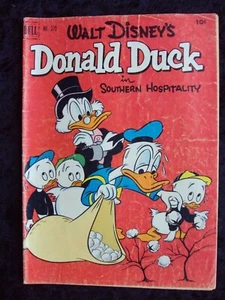 VIER FARBEN #379 "DONALD DUCK IN SOUTHERN HOSPITALITY" DELL HUEY DEWEY LOUIE - Bild 1 von 2