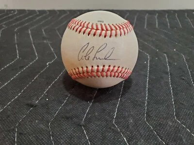 Cole Hinkelman signed autograph baseball rawlings minor league ball rare  - Image 1 of 4