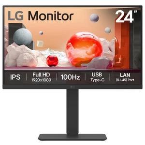 LG 24BA750-B computer monitor 60.5 cm (23.8") 1920 x 1080 pixels Full HD LCD ... - Picture 1 of 20