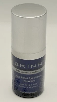 skinn cosmetics collagenesis Age Reset Eye  Serum Intensive 0.5 Oz Sealed - Image 1 of 3