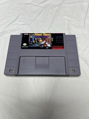 Stunt Race FX Super Nintendo SNES 1994 Authentic Cartridge Tested Working - Image 1 of 4