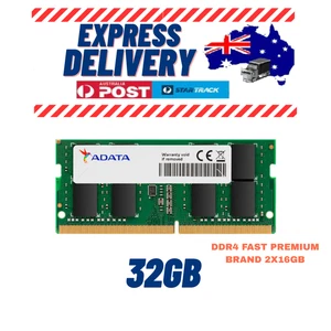 32gb RAM ddr4 laptop RAM Notebook Mini Pc Dimm SODIMM 2X16GB RAM ADATA - Picture 1 of 1
