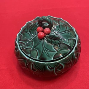 Vintage Lefton Weihnachten Bonboniere - Bild 1 von 8