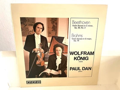 WOLFRAM KÖNIG - PAUL DAN - BEETHOVEN VIOLIN SONATEN - ONDINE 486 STEREO - NM - Image 1 of 3
