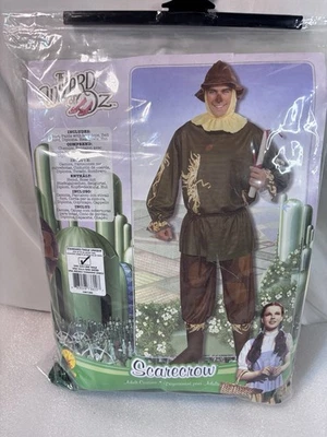 Rubie's 6 шт. Wizard of Oz Scarecrow, стандартная мужская куртка для взрослых 44 - новая - Изображение 1 из 4