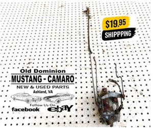Conjunto de pestillo de puerta Mustang 1969-1970 conductor con varillas - Imagen 1 de 14