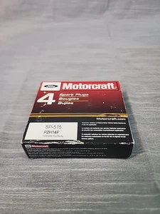 Box Of 4 Ford Motorcraft Finewire Platinum Spark Plugs SP-493 AGSF32PM - Picture 1 of 3