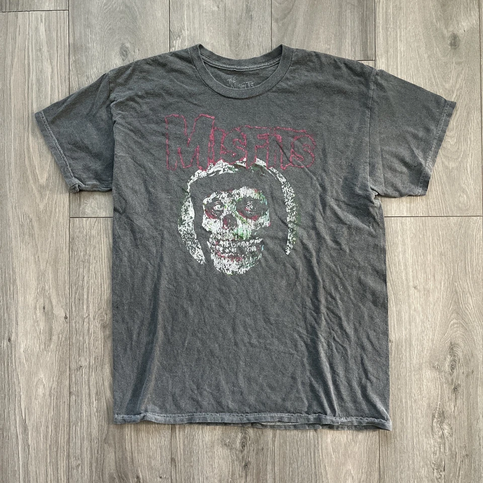 Camiseta gris manga corta Misfits M para hombre  Foto 1 de 4