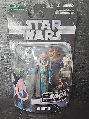 Figura de acción Star Wars Saga Collection Babero Fortuna 3,75" 2006 Hasbro nuevo sellado Foto 1 de 4