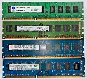 Mixed BRAND & SPEED 4GB DDR3 PC3 Desktop RAM Memory (OFFERS WELCOME) - Picture 1 of 4