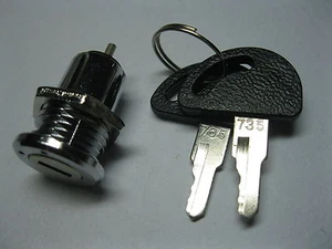5 pcs Key Ignition Switch ON / OFF Lock Switch KS735-2 New - Picture 1 of 3