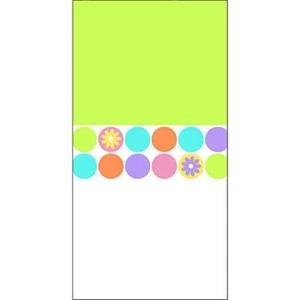 Spring Dots Polka Modern Garden Theme Party Decoration Plastic Tablecover - Picture 1 of 1