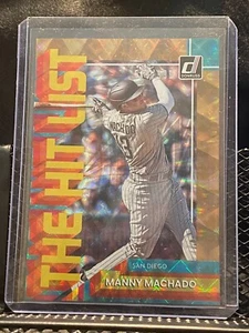 Manny Machado 2022 Donruss The Hit List #'d/999 #11 Padres - Picture 1 of 2