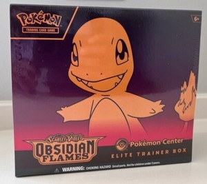 Scarlet & Violet Obsidian Flames Pokemon Center Elite Trainer Box ETB NEW