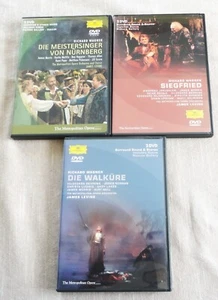 3 Wagner Levine Metropolitan Opera 6 DVD Die Walkure Siegfried Die Meistersinger - Foto 1 di 14