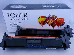2PK CF217A Toner Cartridge w/CHIP for HP LaserJet Pro M102a M130fw M130nw M130fn - Picture 1 of 1