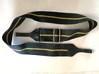 Camera Strap Carrying Strap Wide Vintage Retro Black/Yellow