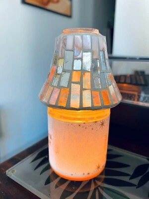 2011 Yankee свеча мозаика свечи абажур - золото/мать груши/зеркальное стекло - Изображение 1 из 4