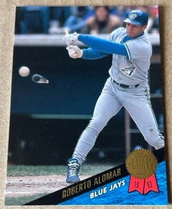ROBERTO ALOMAR HOF 1993 THE LEAF SET Karte #245 NM-MT Zustand - Bild 1 von 2