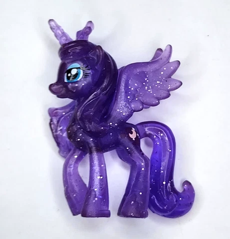 2016 My Little Pony FiM Blind Crystal 2" Glitter Princess Luna Figure Cover