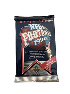 1 SEALED 1991 UPPER DECK HIGH SERIES NFL HOBBY PACKS 12 CARD PACK - FARVE ROOKIE - Picture 1 of 3