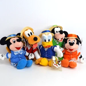 Mousketoys Barbershop Quartet Set of 5 Mickey, Minnie, Donald, Goofy, Pluto NWT - Picture 1 of 16