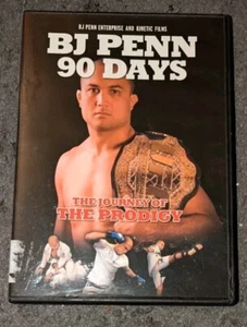BJ PENN 90 DAYS THE JOURNEY OF THE PRODIGY DVD - Picture 1 of 3