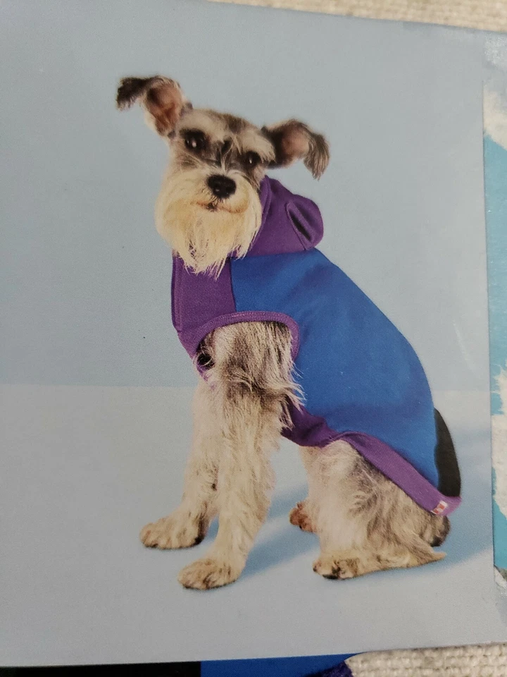 Lego Target Dog Hoodie Sweatshirt Color Block Blue Black Purple Size XL