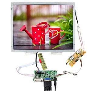 DVI VGA LCD Controller Board With 15inch LQ150X1LW73 1024X768 LCD Screen - Picture 1 of 7