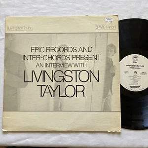 LIVINGSTON TAYLOR~An Invterview With~Inter-Chords Presents 12" White Label Promo - Imagen 1 de 10