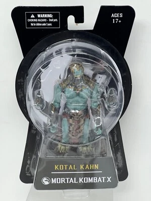 Figura de acción sellada Mezco Toyz Mortal Kombat X Kotal Kahn 6" 2015 Foto 1 de 4