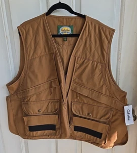 Vintage Cabelas Heavy Duty Vest 2XL NOS - Picture 1 of 9