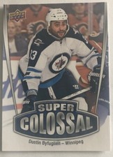 2016-17 Upper Deck Super Colossal Dustin Byfuglien SC-15 Winnipeg Jets