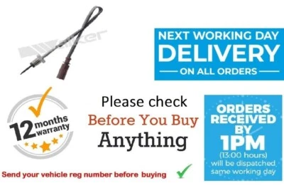 Nuevo sensor de temperatura de gases de escape para AUDI A5 Sportback 2.0 TDI quattro 2011-17 Foto 1 de 4