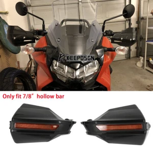 Pair 7/8" Windproof Hand Guards Protectors For Kawasaki KLR250 KLR650 Z1000 Z750 - Picture 1 of 12