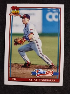 1991 Topps Traded Steve Rodriguez #102T Team USA Baseballkarte - Bild 1 von 2