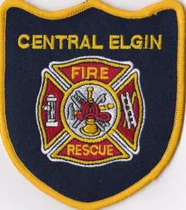 Central Elgin Fire Rescue Feuerwehr Feuerwehr Patch - Bild 1 von 1