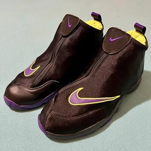 Nike / Size 8.5 / Air Zoom Flight / The Glove / Lakers / Shoes / 616772-003 - Picture 1 of 13