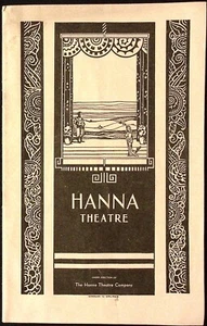 Programa de teatro Hanna 1937 anfitrión 38 comedia Jean Giraudou período publicidad - Imagen 1 de 6