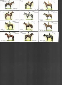 JOHN PLAYER  1933 DERBY AND GRAND NATIONAL WINNERS 1988 REPRINT SET(50) - Bild 1 von 2