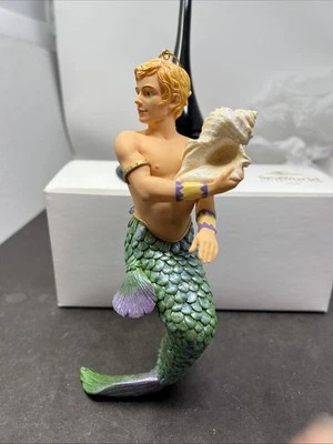 ULTRA RARE December Diamonds NEMO Ornament - The 1st DD Merman in Series ©2003 - Image 1 of 4