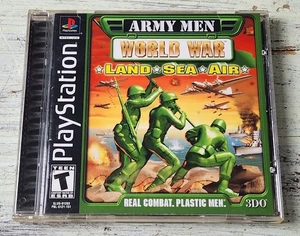 VG Army Men: World War -- Land, Sea, Air (2000) Sony PlayStation 1, PS1 Complete - Picture 1 of 3