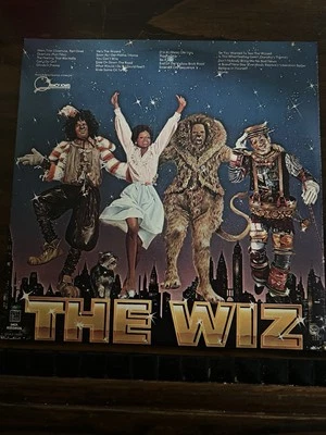The Wiz McA2-14000 33 RPM Vinyl LP, Preowned Vintage 1978, Original Poster Foto 1 de 4