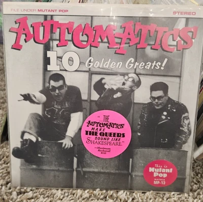Automatics - 10 Golden Greats! 7" vinyl Mutant Pop - Image 1 of 2