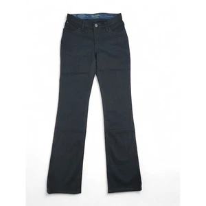 Jeans equitazione Wrangler Willow Ultimate donna 7/29x36 nero nuovo con etichette vita media bootcut - Foto 1 di 6