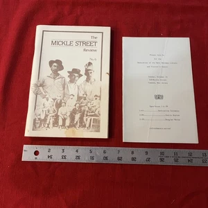 Mickle Street Review Number Six – "Whitman and Work " 1st 1984, Geoffrey M SILL - Picture 1 of 7