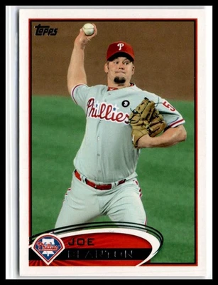 Joe Blanton 2012 Topps #551 Philadelphia Phillies - Image 1 of 2