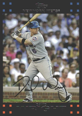 David Wright #260 2007 Topps New York Mets - Image 1 of 2
