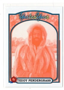 2025 HA Historic Autographs YesterYear 2 Teddy Pendergrass Design 1 RED #142 /80 - Bild 1 von 1