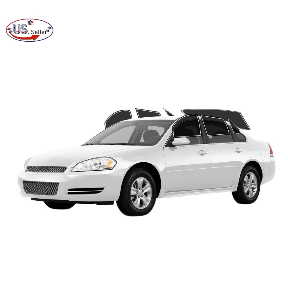 PreCut 2Ply Window Tint Film Kit For 2006-2013 Chevy Impala Sedan - Изображение 1 из 4